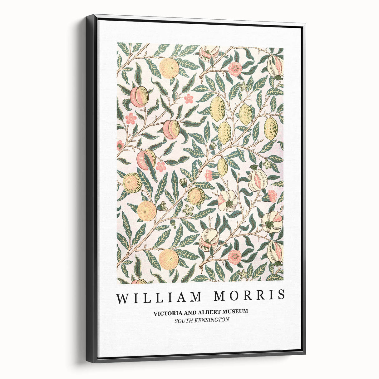 Black and white landscape painting on canvas, featuring vintage poster art style, ideal for bedroom wall decor.