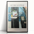 Large abstract wall art in mid-century modernist style, featuring bold geometric shapes in earth tones on canvas.