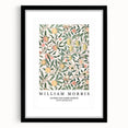 Abstract art print featuring textured swirls in vibrant colors on a large canvas, suitable for living room decor.