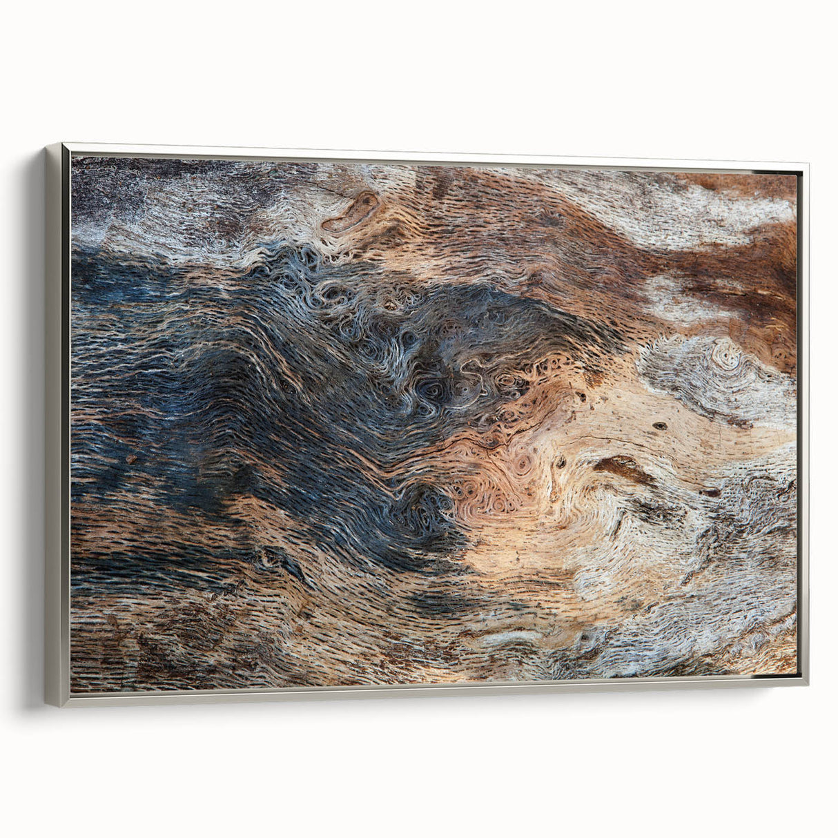 Landscape art painting featuring a colorful abstract design on a black background, ideal for living room décor.