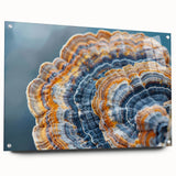 Large abstract wall art depicting a serene forest in muted green and brown tones, ideal for bedroom or dining room decor.