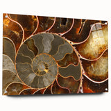 Large abstract wall art depicting a serene landscape in muted green and blue tones on canvas.