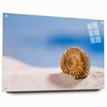 Large abstract wall art featuring swirling blues and greens on canvas, suitable for bedroom or dining room decor.