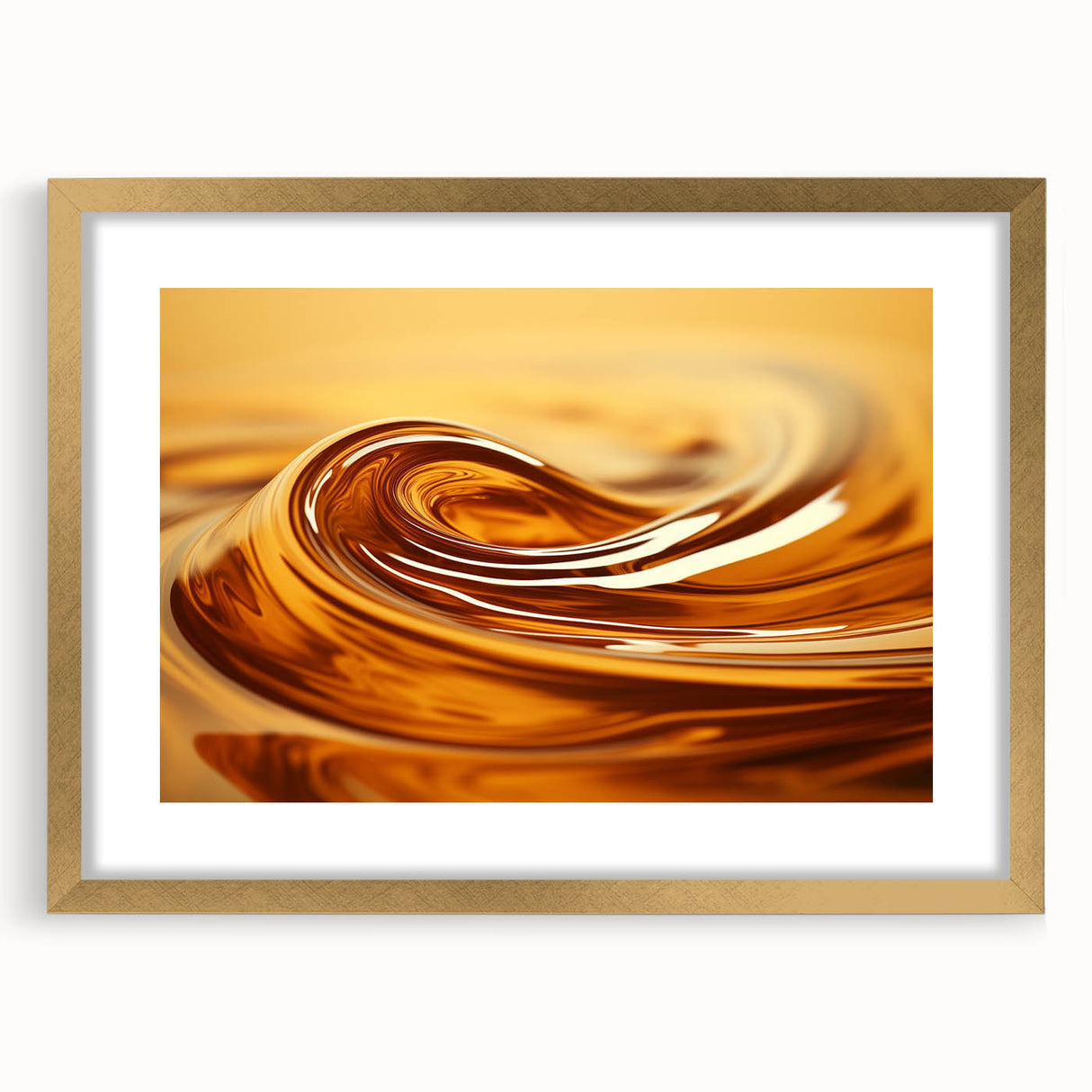 Extra large abstract art print with textured swirls in earth tones on canvas, suitable for living room decor.