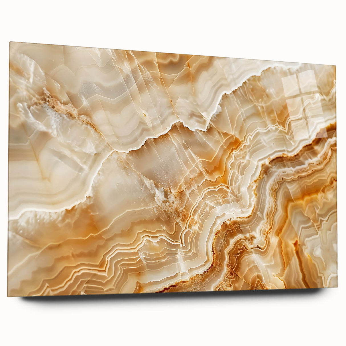 Large abstract wall art featuring swirling blue and green tones on canvas, ideal for bedroom or dining room decor.