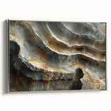 Landscape art painting on canvas featuring a vibrant, colorful forest scene.