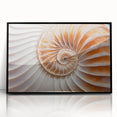 Large abstract wall art featuring swirling blue and gray tones on canvas, in a mid-century modernist style.