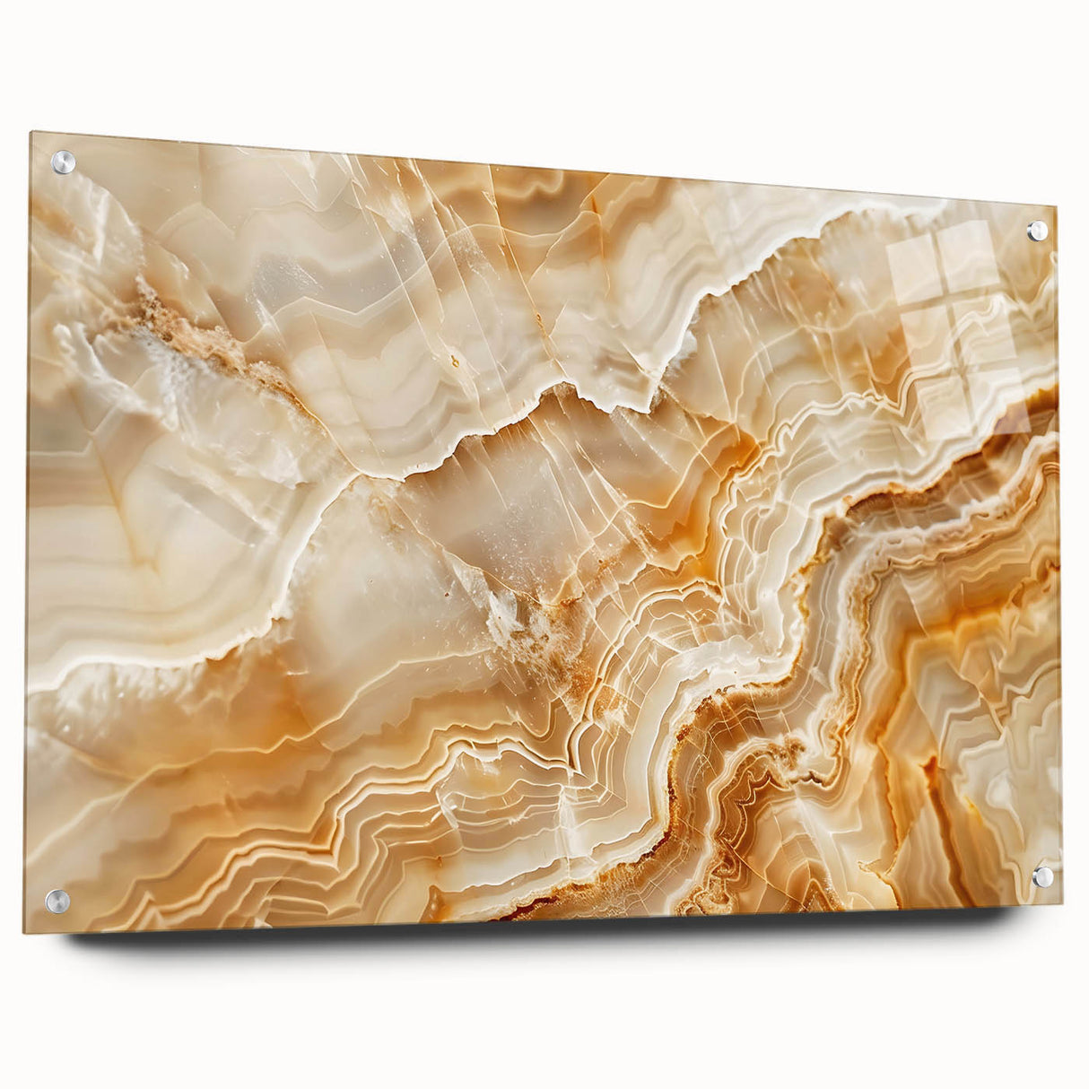 Large abstract wall art featuring swirling blue and green hues on canvas, ideal for modern bedroom or dining room decor.