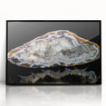 Large abstract wall art featuring swirling patterns in muted earth tones, on canvas, suitable for modern art wall decor.