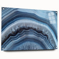 Large abstract wall art depicting a serene landscape in pastel shades on canvas, ideal for bedroom or dining room decor.