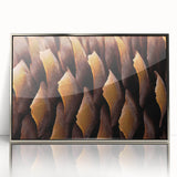 Mid-century modernist art depicting a serene landscape in muted earth tones on canvas, ideal for nursery wall decor.