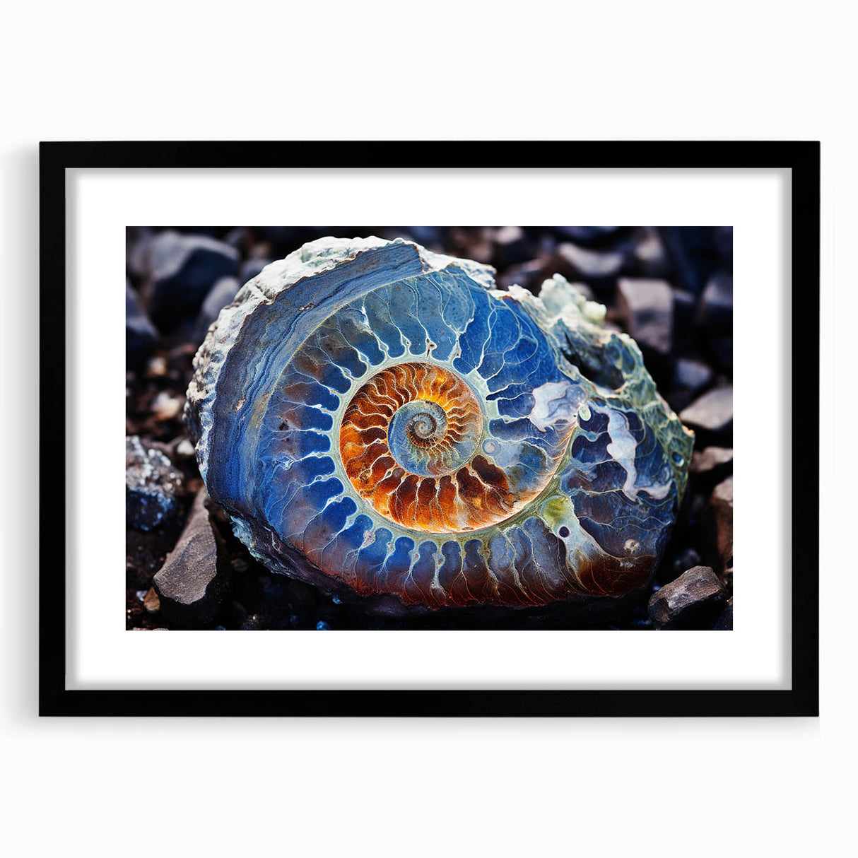Extra large abstract art print featuring vibrant, textured strokes of multiple colors on canvas, ideal for living room decor.