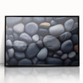 Large abstract wall art featuring swirling blue and green tones on canvas, ideal for modern living room decor.