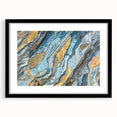 Extra large colorful abstract art print with a textured finish on canvas, ideal for living room decor.