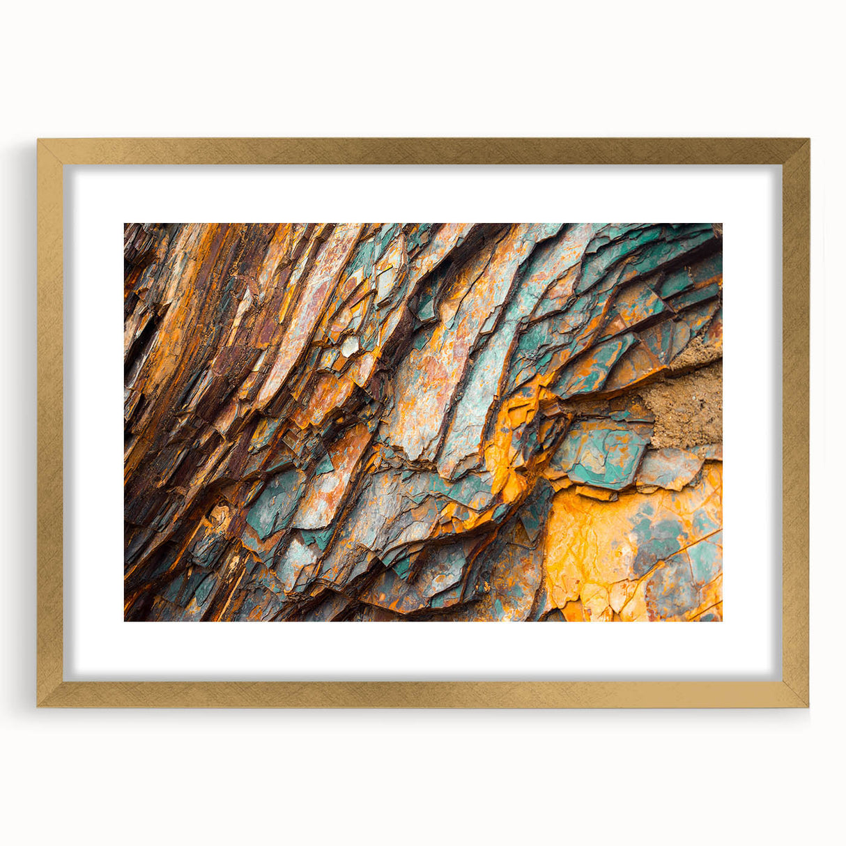 Extra large abstract art print with textured swirls in earthy tones on canvas, ideal for living room decor.