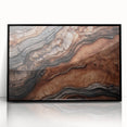 Large abstract wall art featuring swirling blue and green tones on canvas, ideal for modern living room decor.