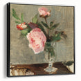 Black and white vintage poster art depicting a serene landscape, ideal for bedroom wall decor.