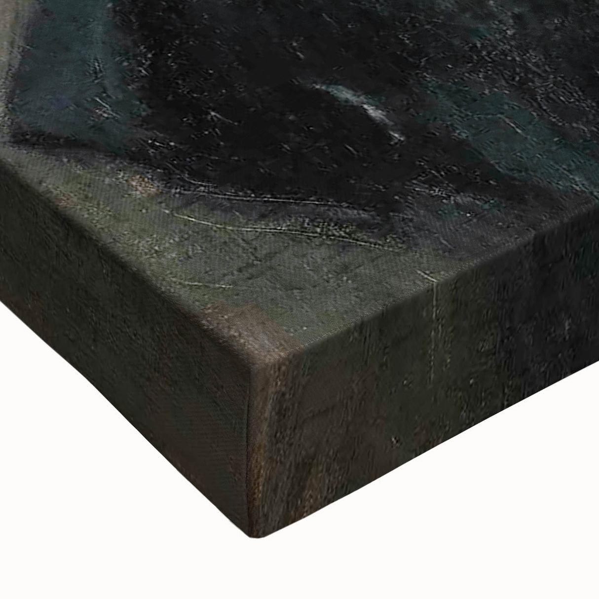 Large art canvas featuring a black and white landscape painting, ideal for bedroom wall decor.