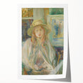 Extra large canvas print of delicate floral art in soft pastel shades, ideal for dining room or bathroom wall decor.