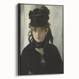 Black and white vintage poster art of a landscape, ideal for bedroom wall decor, printed on canvas.