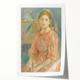 Extra large canvas print of vibrant floral art in pastel shades, ideal for dining room or bathroom wall decor.