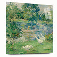 Large abstract wall art in muted gray and blue tones on canvas, suitable for bedroom or dining room decor.