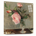 Large abstract wall art in vibrant blue and orange tones on canvas, suitable for bedroom or dining room decor.