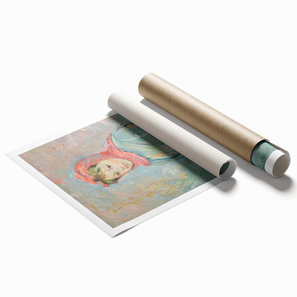 Extra large canvas print of vibrant floral art in pastel shades, ideal for classy bathroom or large living room wall decor.
