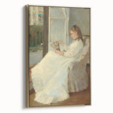 Vintage poster art depicting a black and white landscape, printed on canvas, suitable for bedroom wall decor.