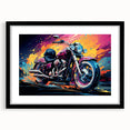Extra large abstract art print featuring vibrant, textured swirls of color on canvas, ideal for living room decor.