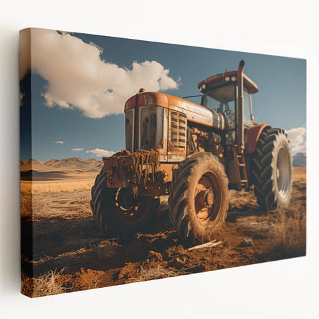 Large acrylic print of a vintage car in muted gray tones, ideal for kitchen wall art.