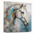 Abstract figurative wall art collection displayed in a modern setting, featuring vibrant colors and unique shapes, ideal for contemporary décor.