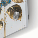 Close-up of an abstract floral design wall art print featuring vibrant colors and intricate details, perfect for modern home decor.