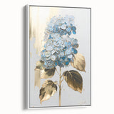 Framed abstract floral wall art canvas showcasing vibrant colors and intricate designs, set against a sleek white frame for modern decor.