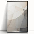 Framed abstract minimalist wall art design showcasing a sleek black acrylic finish, perfect for modern home decor, enhancing aesthetic appeal in any room.