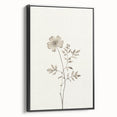 Framed minimalist wall art in black, showcasing an abstract design with sleek lines and subtle textures, ideal for modern decor in living spaces.