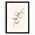 Black-framed abstract minimalist wall art featuring geometric patterns and muted colors, ideal for modern home decor, enhancing any living space aesthetic.