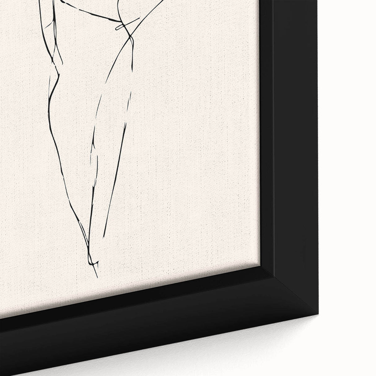 Close-up of a framed abstract minimalist wall art piece showcasing vibrant colors and geometric patterns, perfect for modern decor.