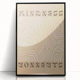 Framed abstract minimalist wall art collection in black acrylic, showcasing geometric shapes and clean lines, perfect for modern decor.