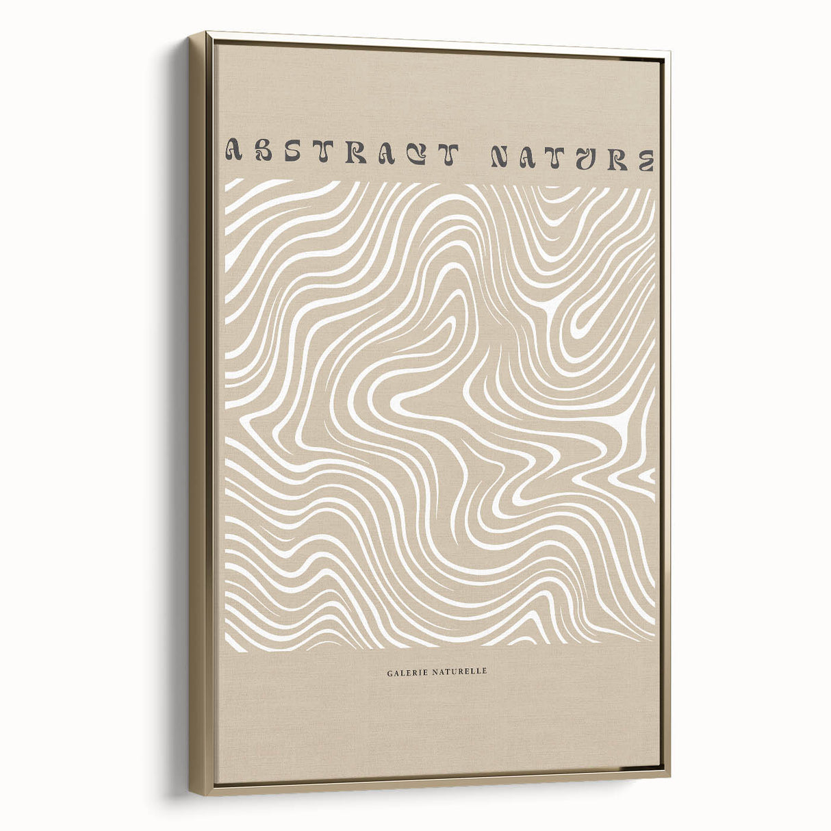 Framed abstract minimalist wall art design showcasing elegant gold accents on a dark canvas, perfect for modern home decor.