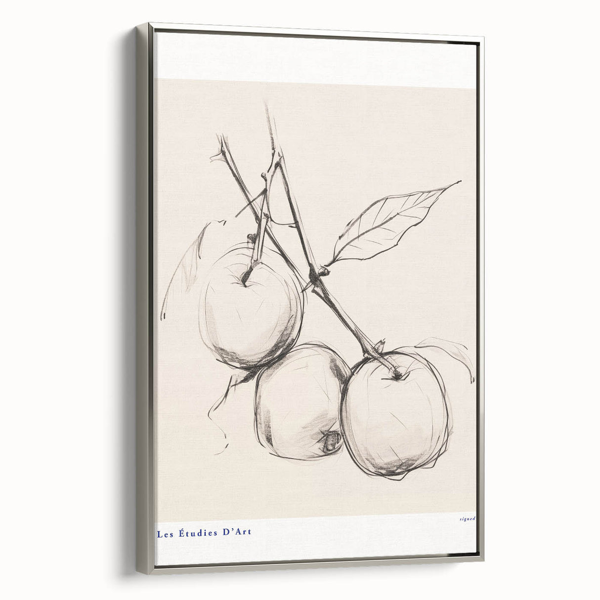 Framed abstract minimalist wall art collection showcasing elegant geometric designs in soothing silver tones, offering a contemporary touch to any decor.