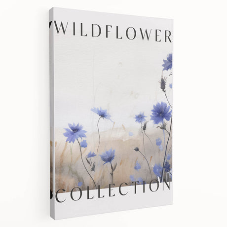 Stretched canvas showcasing an abstract minimalist design in soft pastel colors, emphasizing a modern aesthetic ideal for contemporary home decor.