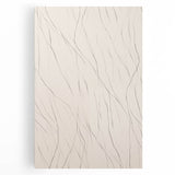 Abstract minimalist wall art collection displayed on stretched canvas, featuring soft pastel colors and geometric shapes, ideal for modern home decor and artistic interior design.