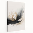 Abstract modern design wall art collection in a stretched canvas format showcasing vibrant colors and geometric patterns, ideal for contemporary home decor.