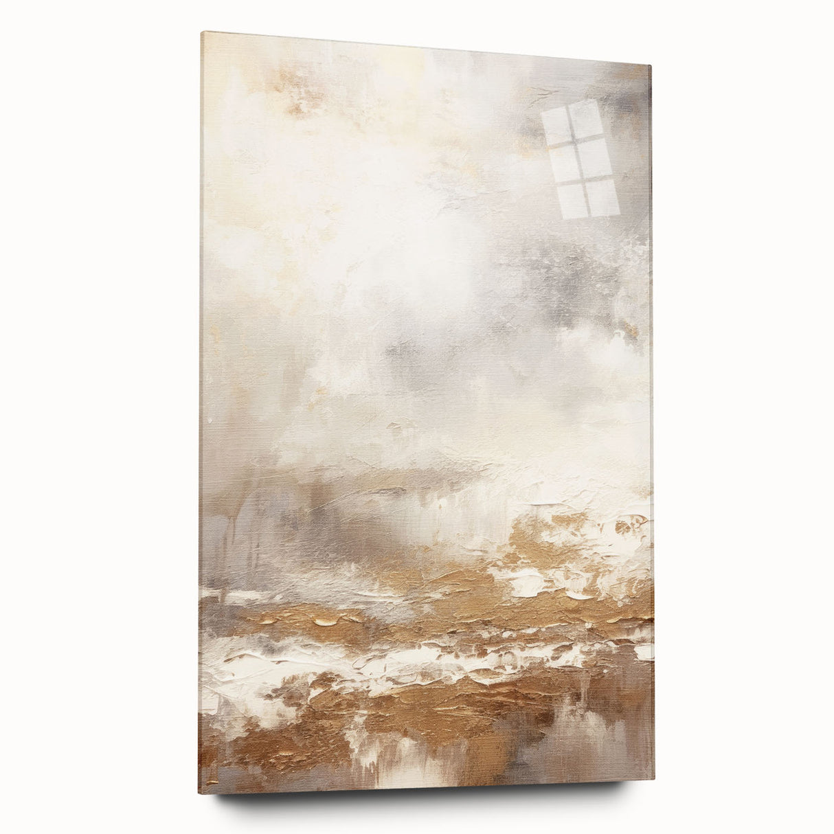 Abstract modern design wall art collection displayed in a sleek acrylic frame, showcasing vibrant colors and geometric patterns, suitable for contemporary home decor.