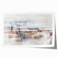 Abstract wall art print showcasing vibrant strokes and lines in a dynamic color palette, ideal for modern home decor and artistic expression.