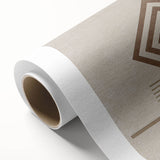 Abstract strokes and lines design on rolled canvas wall art, showcasing vibrant colors and modern artistic expression for contemporary decor.