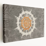 Abstract wall art showcasing colorful strokes and lines on stretched canvas, emphasizing vibrant hues and modern design for contemporary decor.