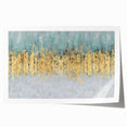 Abstract wall art print showcasing vibrant strokes and lines in a colorful design, ideal for modern decor and artistic spaces.
