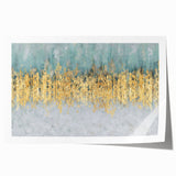 Abstract wall art print showcasing vibrant strokes and lines in a colorful design, ideal for modern decor and artistic spaces.